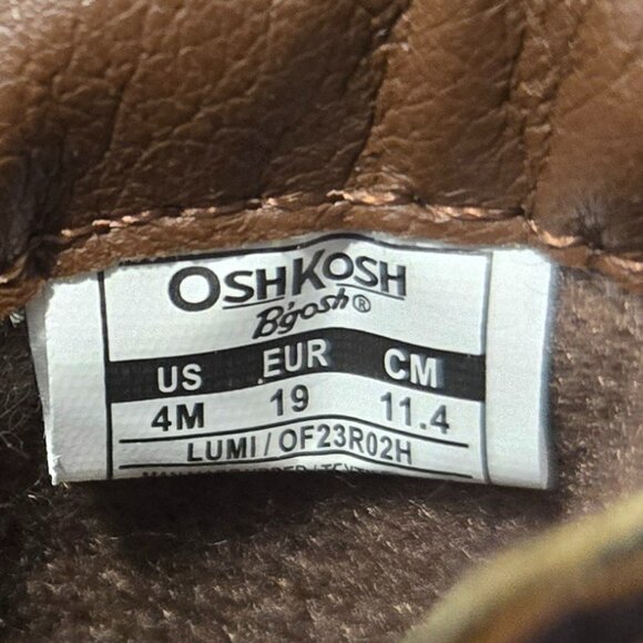 OshKosh  B'gosh Toddler Knee-High Boots – Size T4 (9-12 months) - Picture 8 of 8